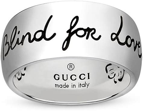 blind for love gucci ring